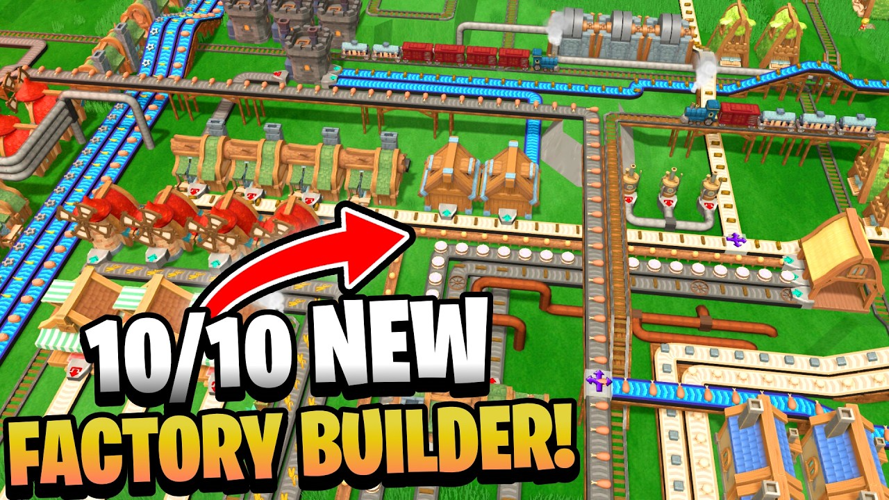 This NEW Volcano Feeding Factory Builder Is PERFECT!