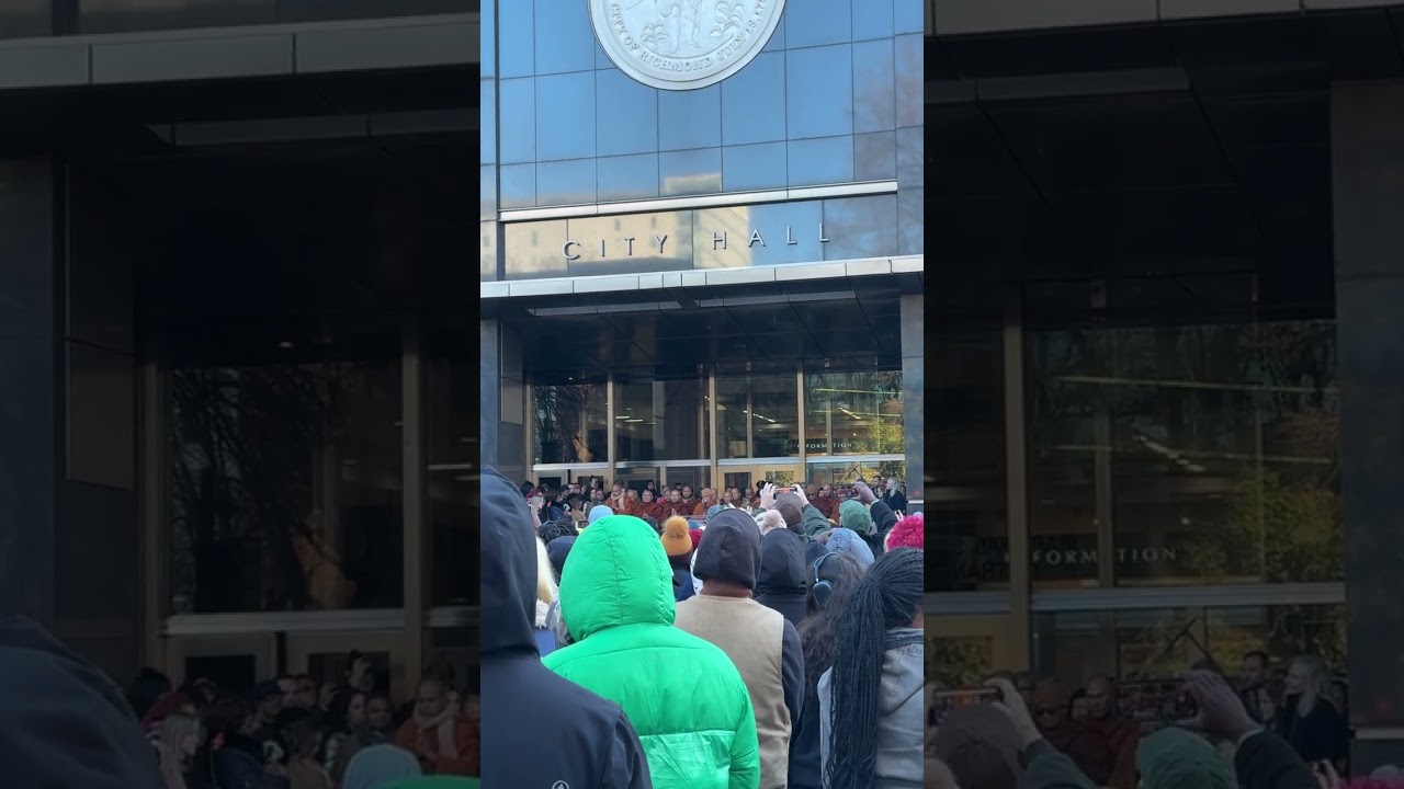 Walk for Peace Buddhist Prayer 2/2/26 Richmond, VA 