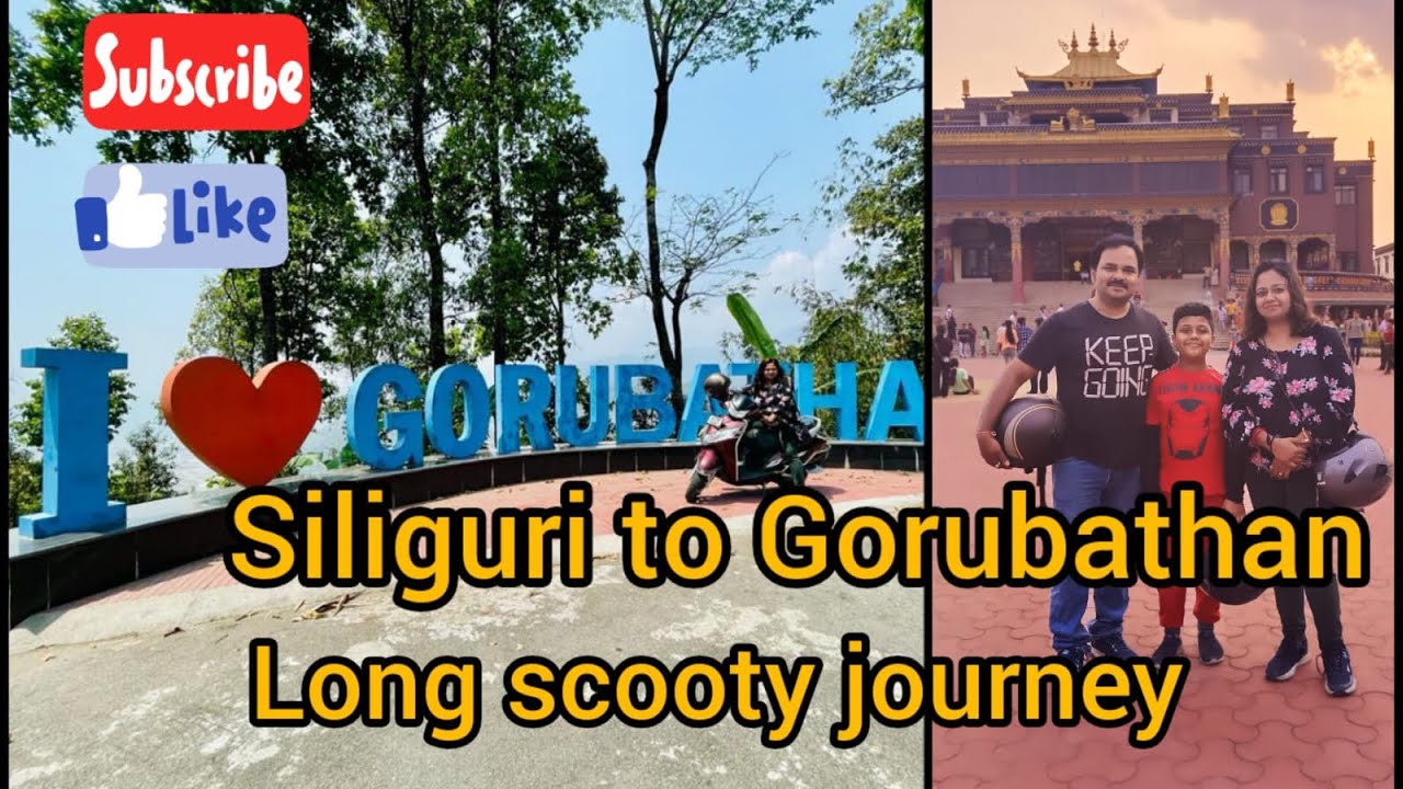 Siliguri to Gorubathan | Road trip | long Scooty journey |  #travel #dooars