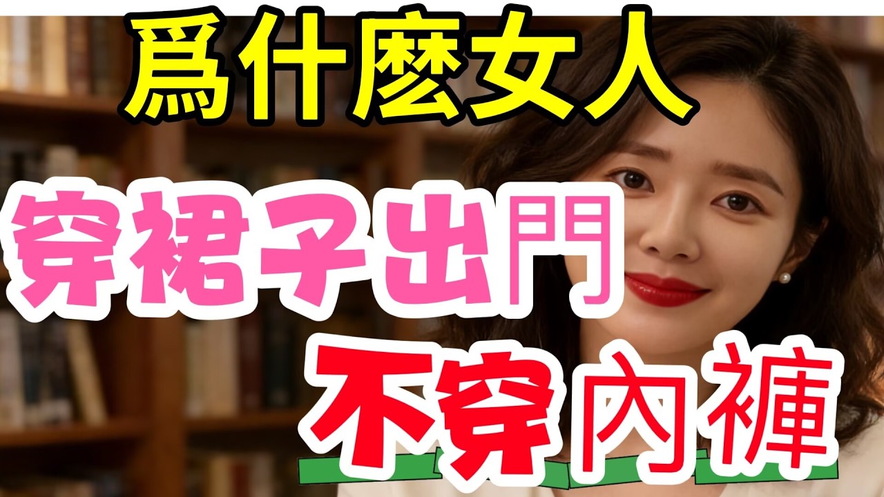 为什么，有些女人穿裙子出门不穿内裤？#情感 #爱情 #感情 #離婚率 #結婚 ##男女相處 #男女行動 #分享 #happy婚 #正能量 #大熱門 #感情 #情感