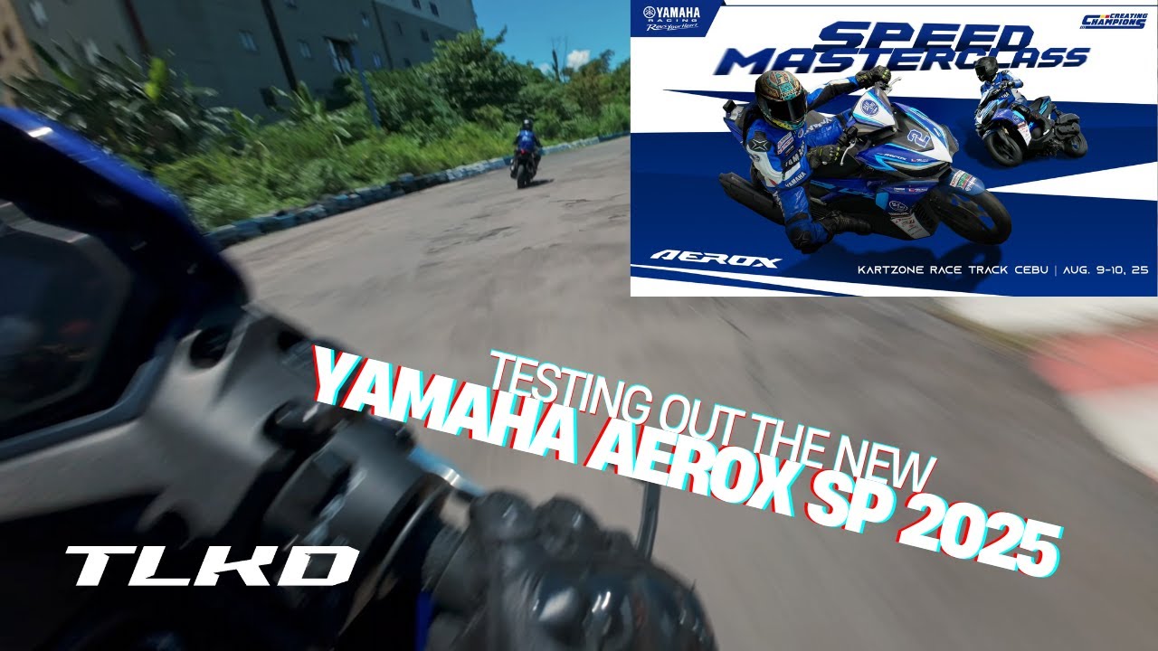 Yamaha Speed Masterclass | Aerox V3 SP | Nakakainggit!