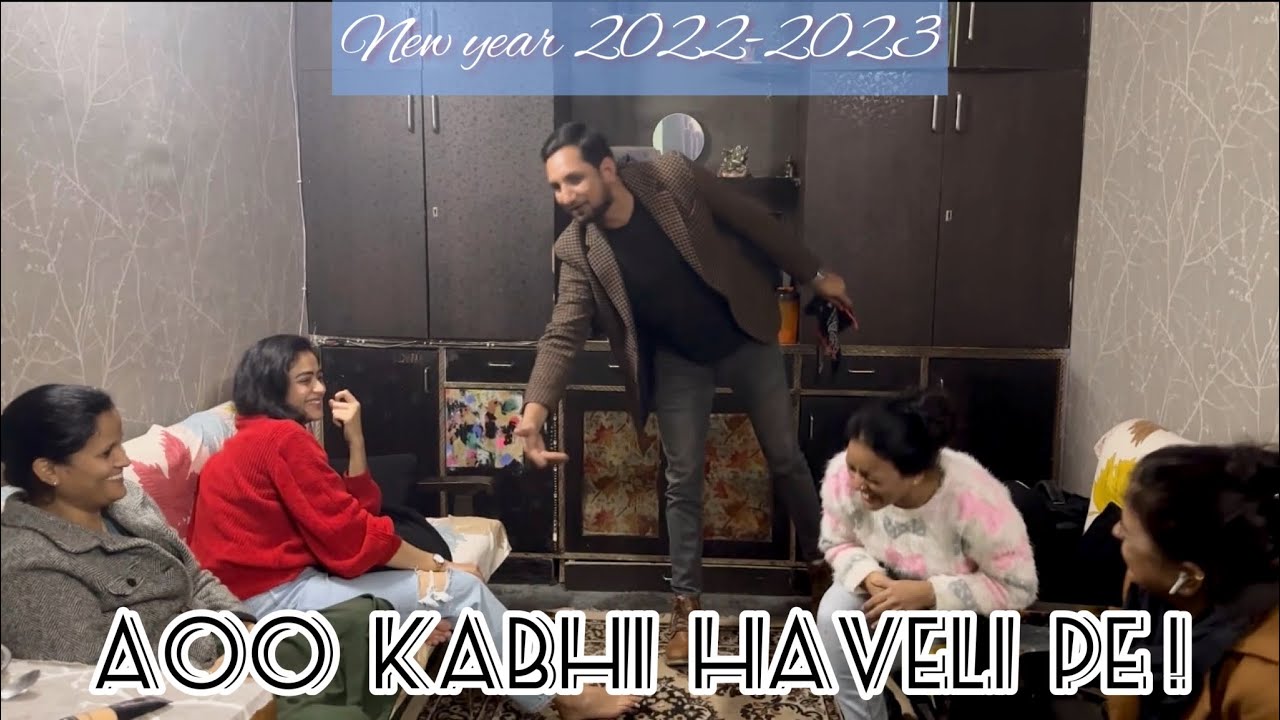 Surprise hua kharab | new year | full masti | #jaatpahadan #family #fun #dance #love #2022 #trending