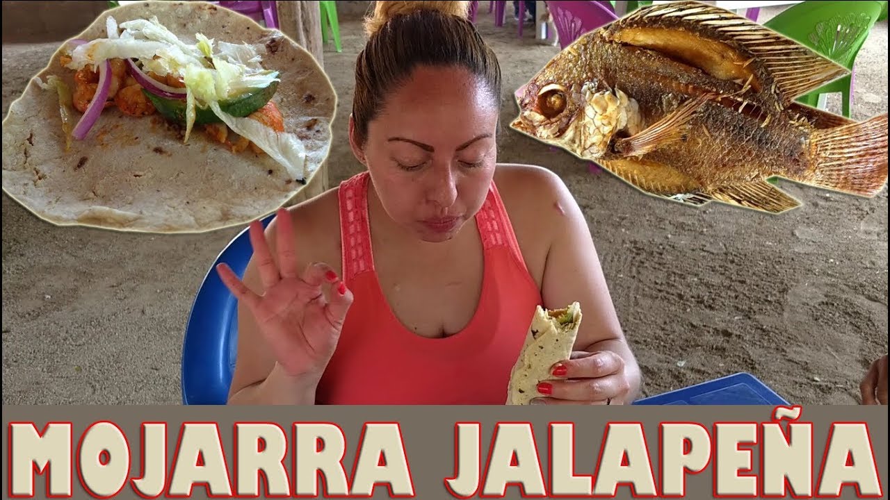 Comida Oaxaqueña - Mariscos - Mojarra en Tehuantepec Oaxaca