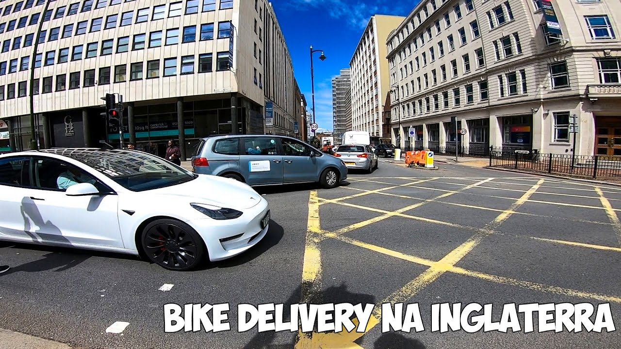 COMO FAZER DELIVERY DE BIKE NA INGLATERRA