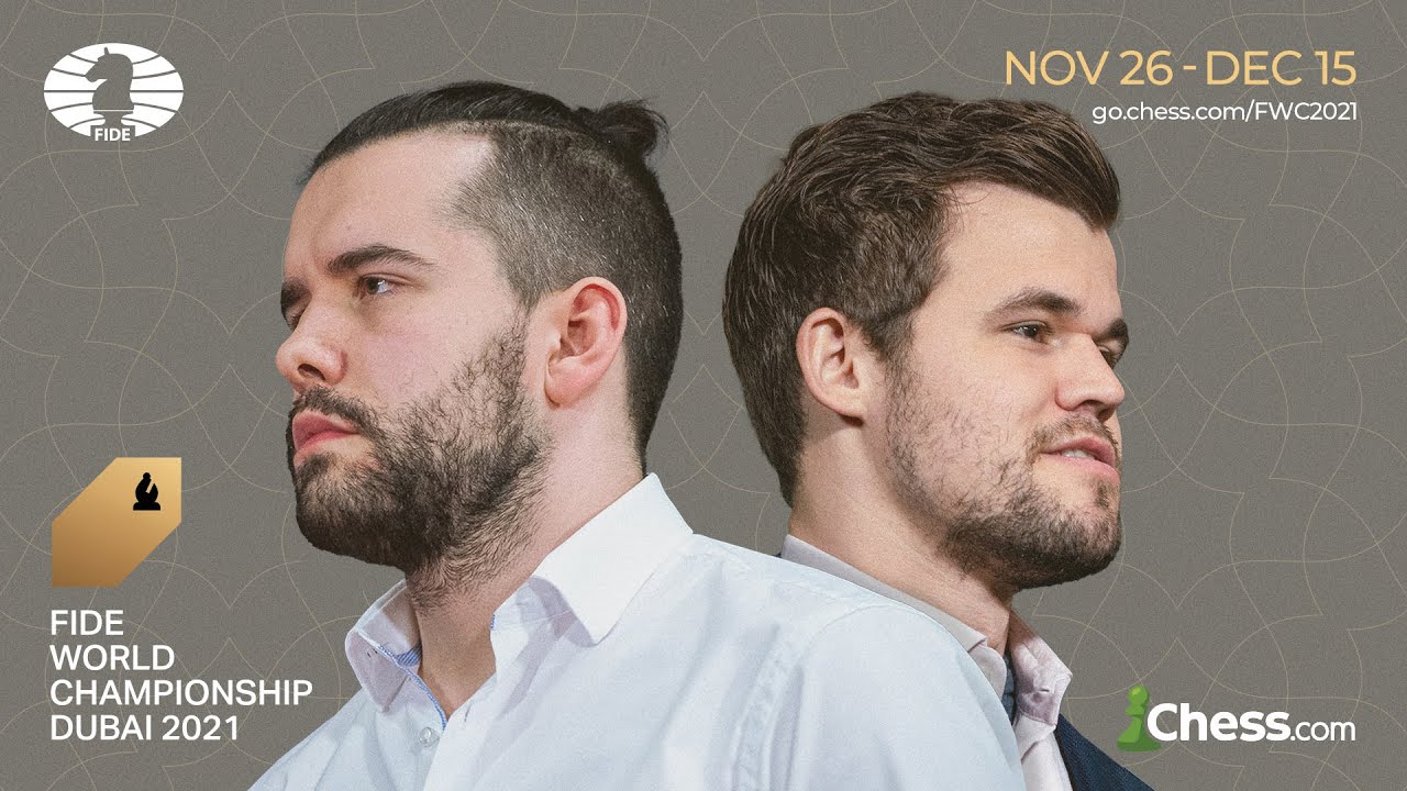 Championnat du Monde d'échecs - Carlsen vs Nepomniachtchi - Partie 6