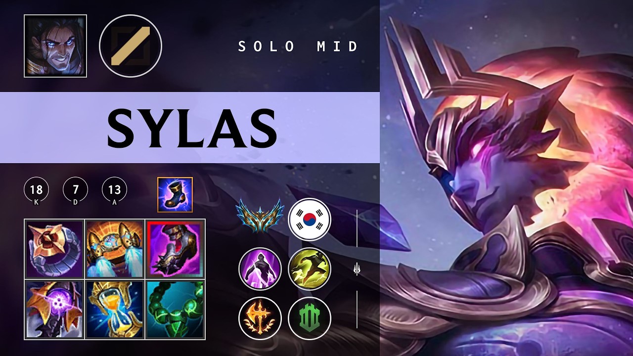 Sylas Mid vs Taliyah - KR Challenger Patch 26.05