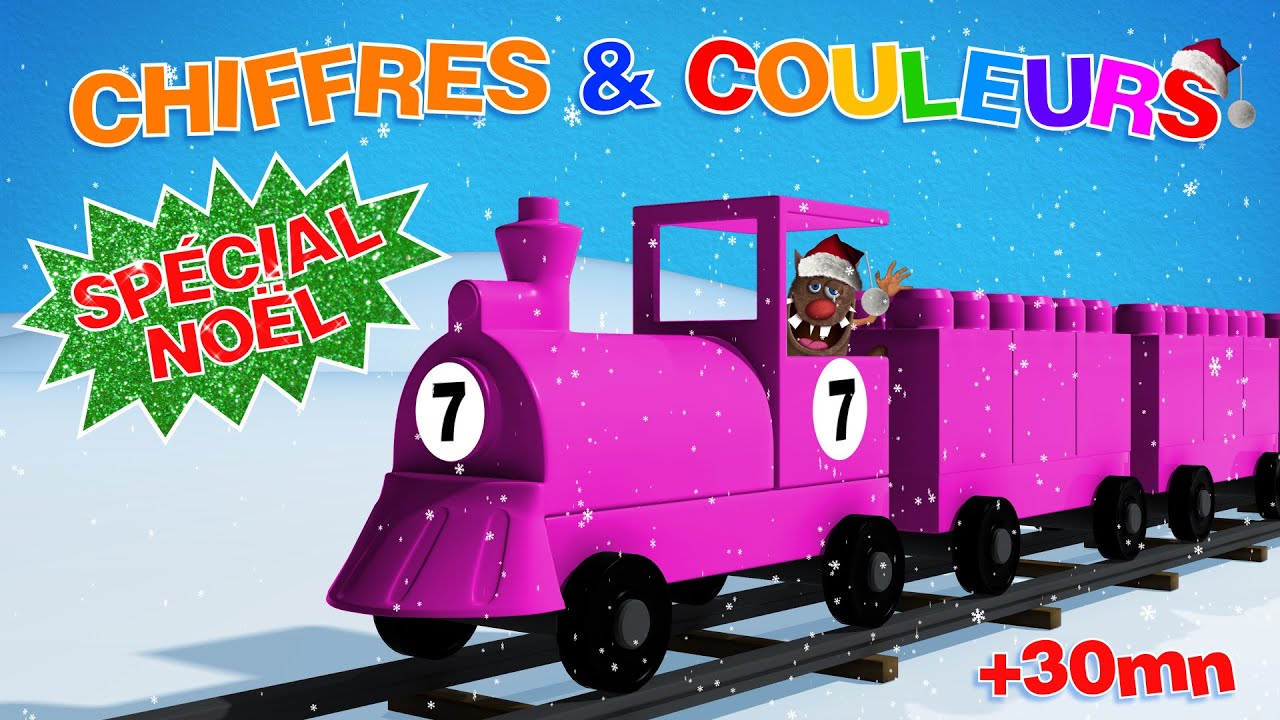 Foufou - Apprenons Les Chiffres & Les Couleurs (S08) SPECIAL NOEL (Xmas Special Numbers and Colors)
