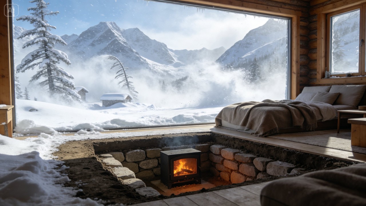 NEIGHBORS LAUGHED AT HIS SUNKEN STOVE BOX — UNTIL IT SAVED WINTER SURVIVAL IN THE ROCKIES
