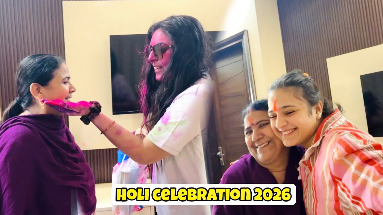 Holi Celebration 2026 😍 Holi Pe Patake Jalaye😳