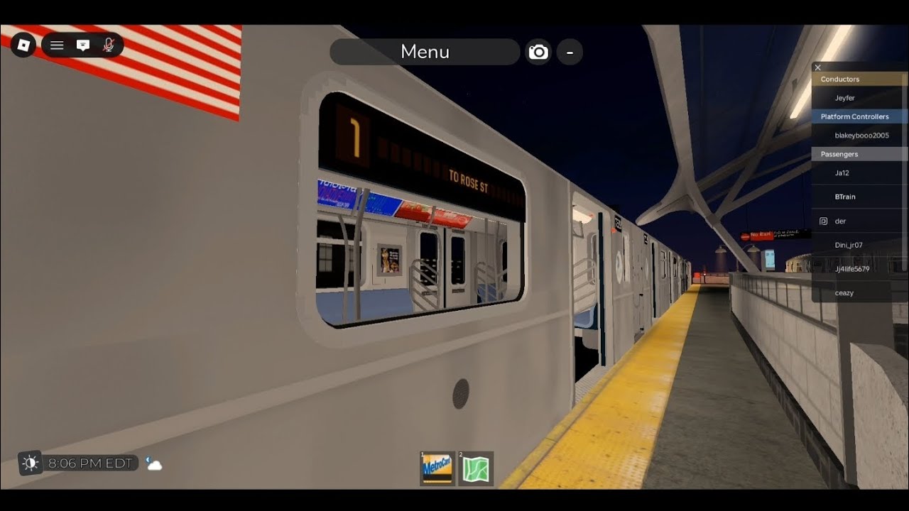 Shuttle NYC Subway Automated: R142A 1 Local Train ride from Rector St to Rose St via 7th Av