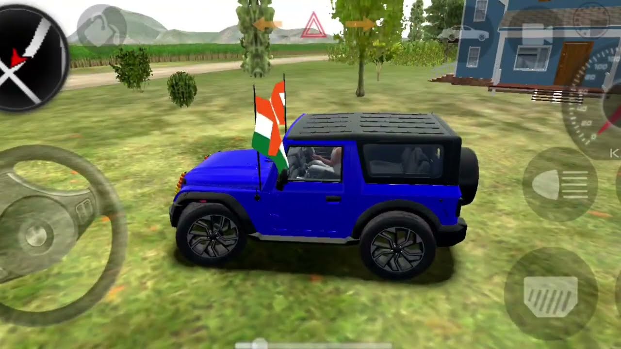 Modified mahindra thar| android mobile game play ( gadi wala game) | thar lovers #gadi #india #thar