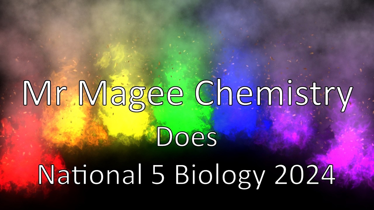 National 5 Biology 2024 (Section 1 And Section 2)