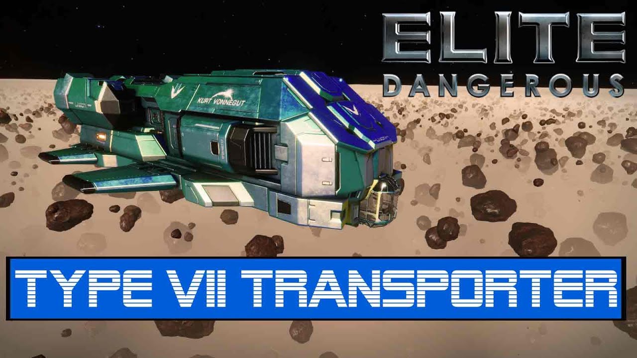 Об Elite: Dangerous - Не лучший, НО! - обзор Type-7 Transporter