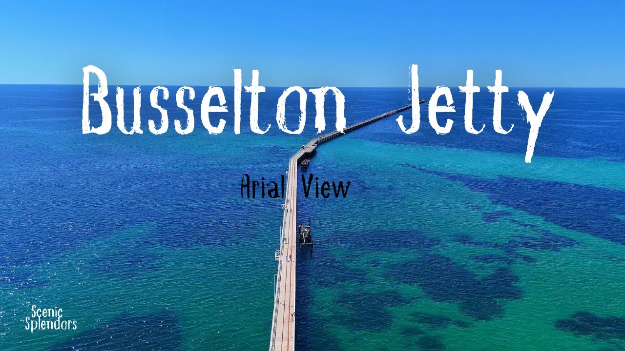 Stunning Busselton Jetty Drone Views | Aerial Tour of Western Australia's Iconic Landmark