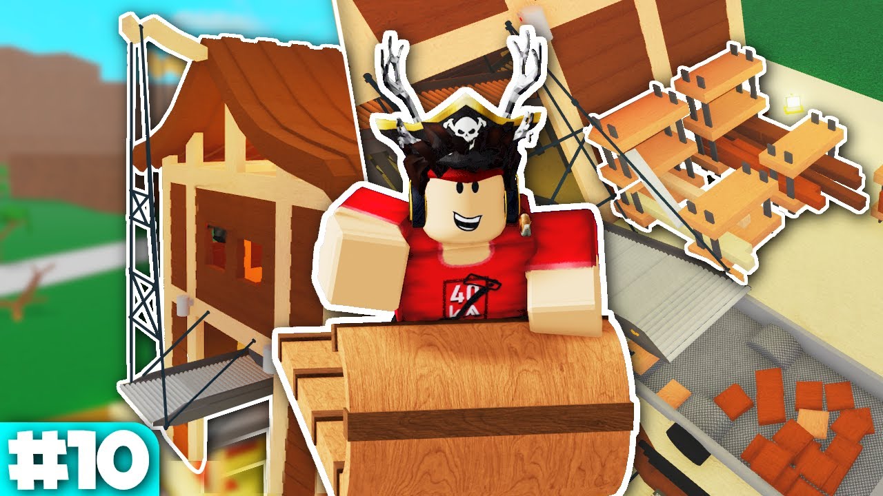 ПРОГРЕСС ЛЕСОСАЛОНИКОВ! Lumber Tycoon 2 Let's Play #10