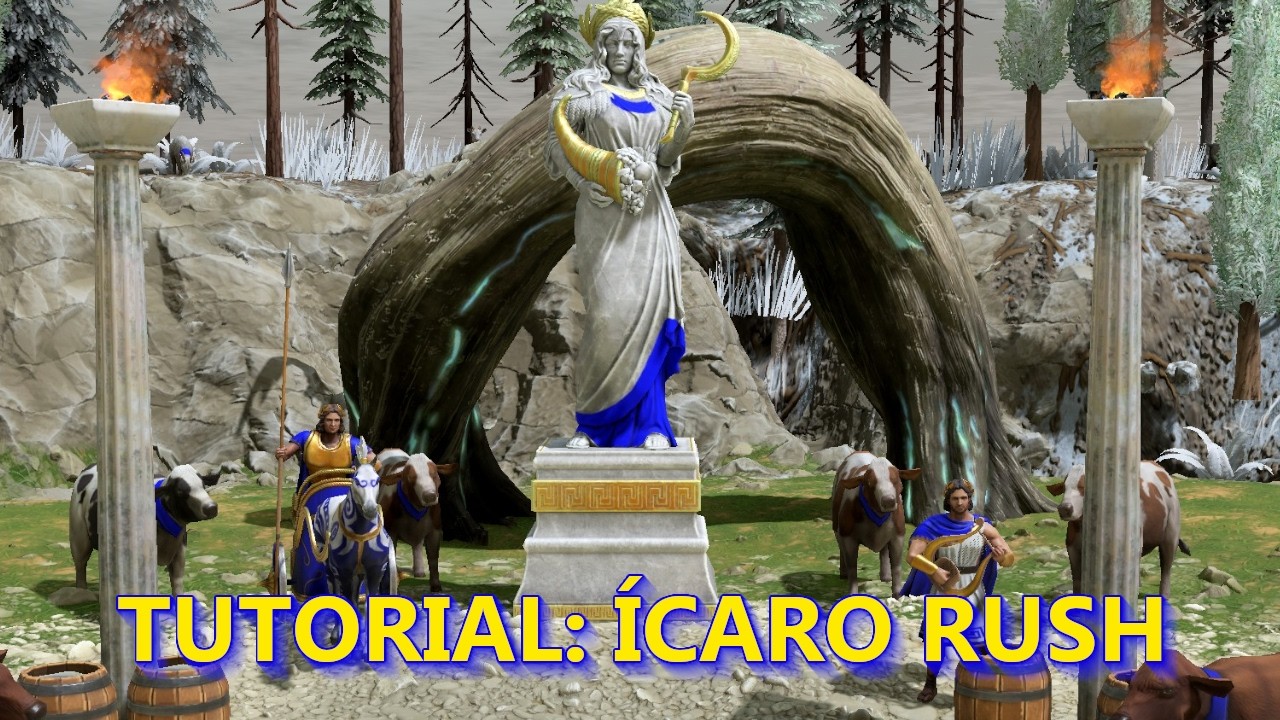 Tutorial de Demeter Rush de Ícaro AoM Retold