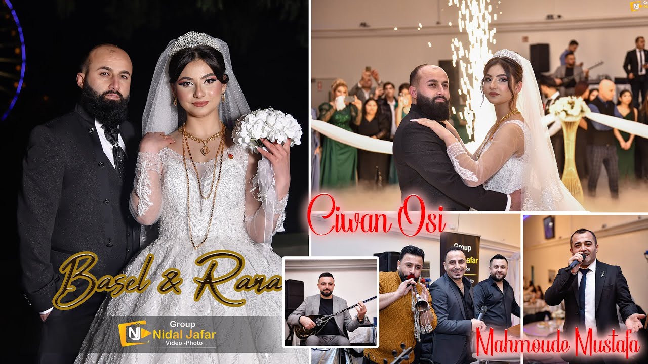 احلى أعراس عفرين في ألمانيا  (باصوفان ) (باسل  و رنا  )Basel & Rana  P1 جوان اوسي  - محمود مصطفى