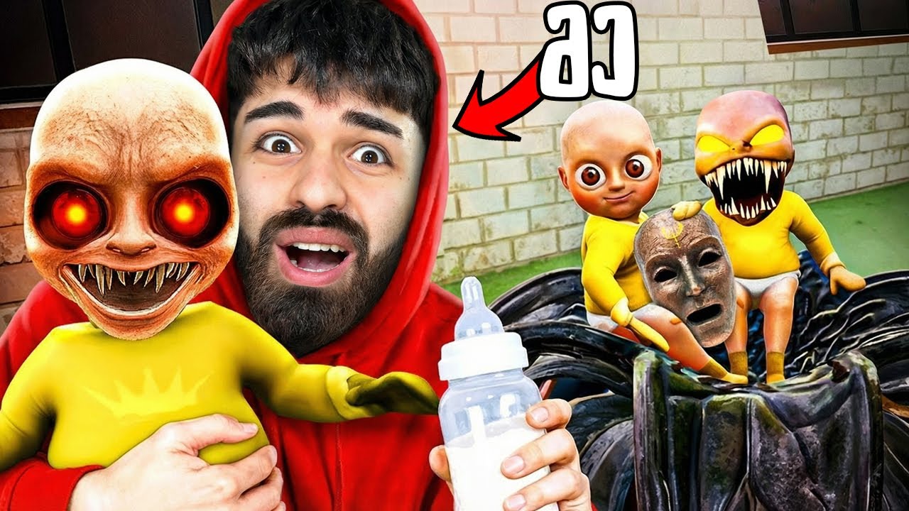 24 საათი ვარ დემონი ბავშვების ძიძა !! | BABY IN YELLOW CROWN CHILDCARE (NEW UPDATE)