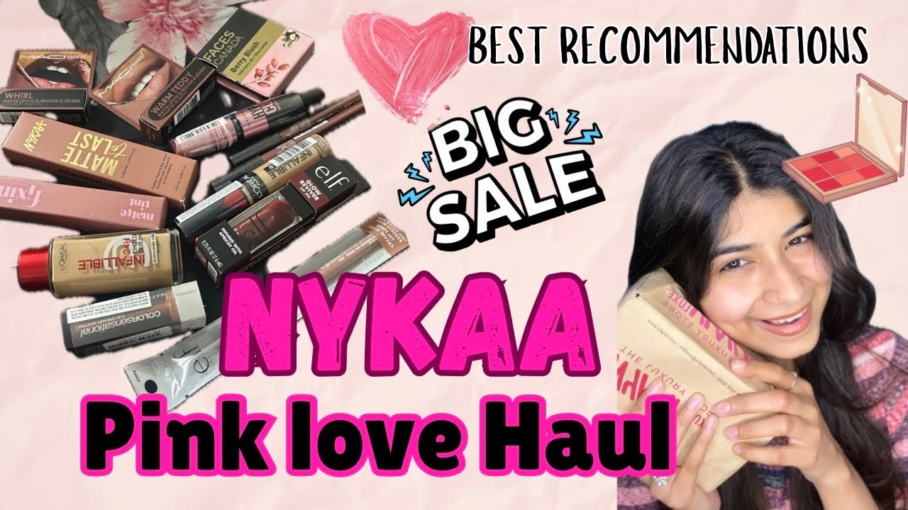 Nykaa Pink love sale 2026 Haul🎀 || Best recommendations|| Honest *review*🪞