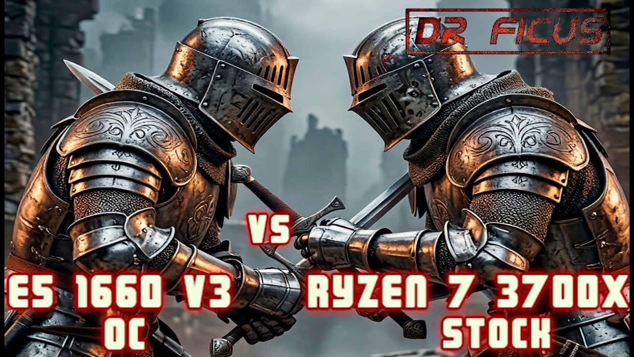 Xeon 1660v3 vs Ryzen 7 3700x