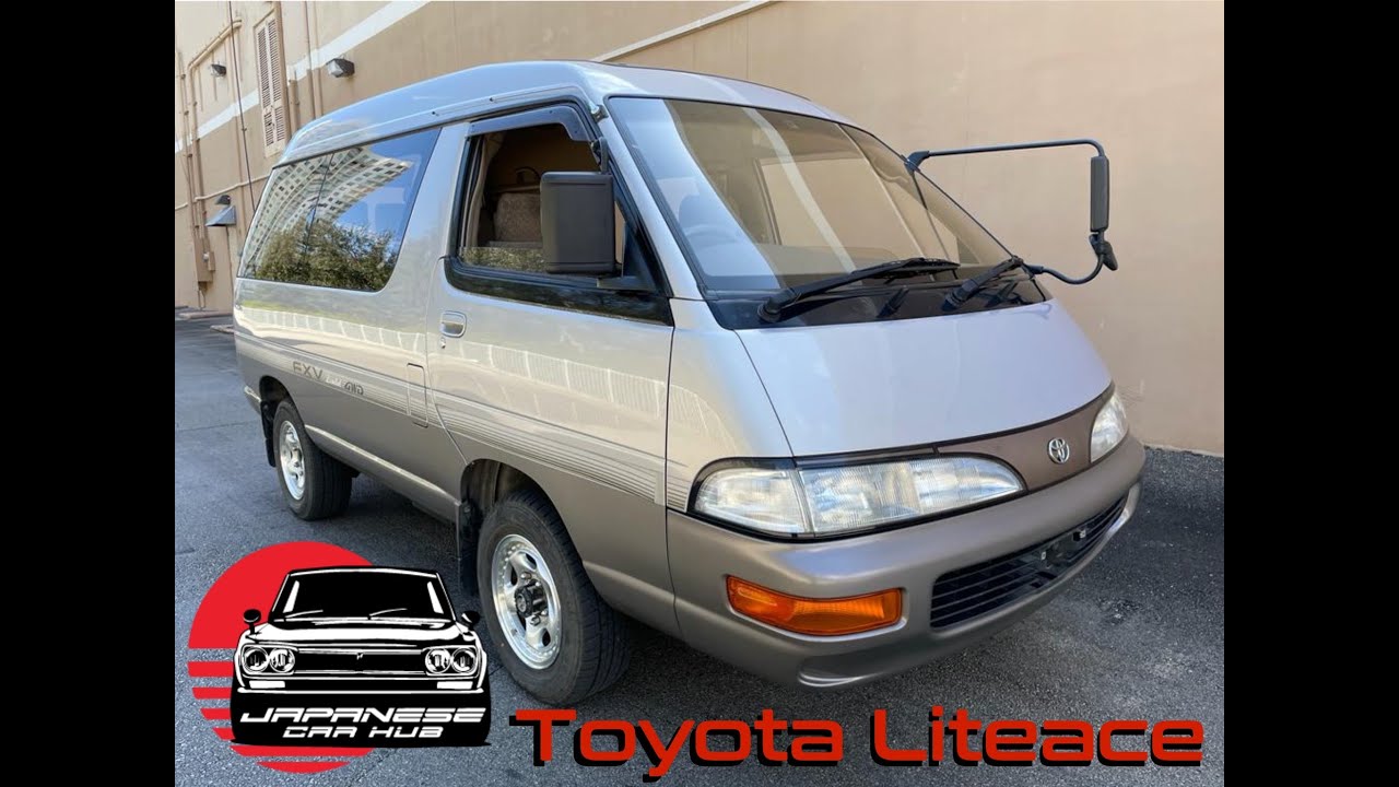 Sold 1996 Toyota Liteace Turbo diesel￼ 4X4  Walk around JDM Classic RHD