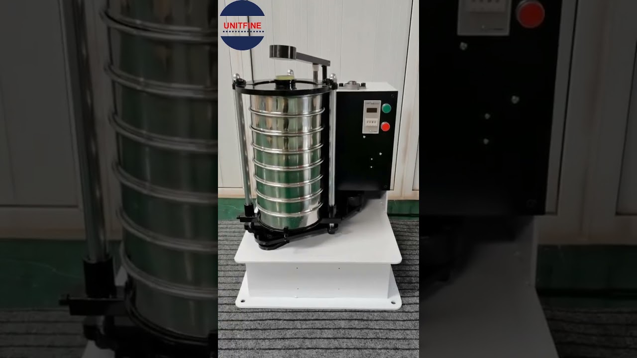 Double the Power, Double the Efficiency! Vibrating & Tapping Test Sieve Shaker