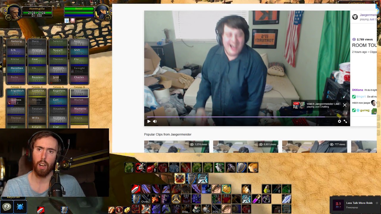 ASMONGOLD REACTS TO STREAMER WHO HASN'T CLEANED HIS ROOM SINCE 2005