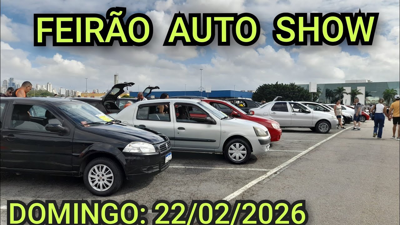 FEIRÃO DE CARROS EM SÃO PAULO CAPITAL/ FEIRÃO AUTO SHOW. 
