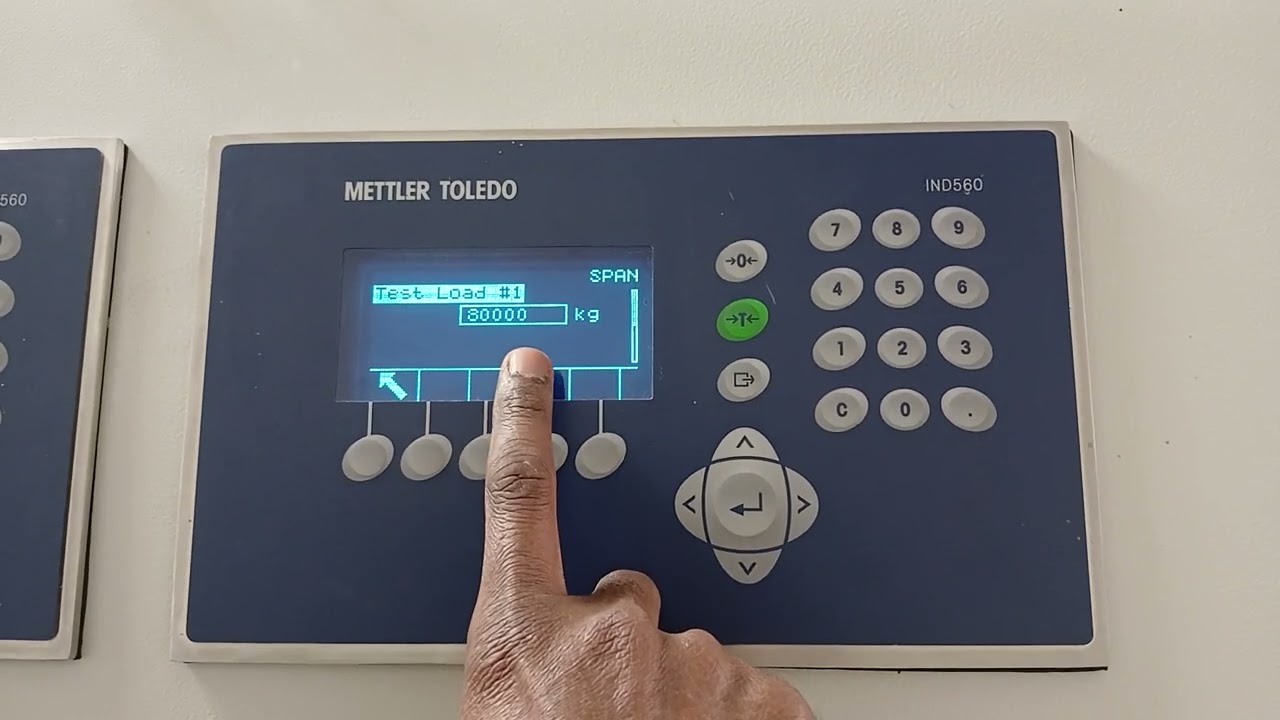 Mettler Toledo I IND 560 I How to Zero Calibration I Span Calibration I Step calibration I Cal Free