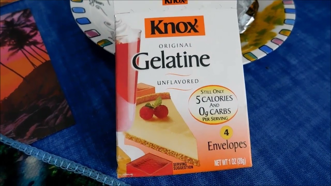 Knox Original Unflavored Gelatin, Walmart Gelatin