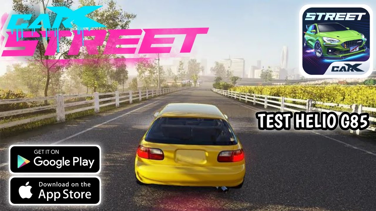 Test CarXstreet Android Mediatek Helio G85