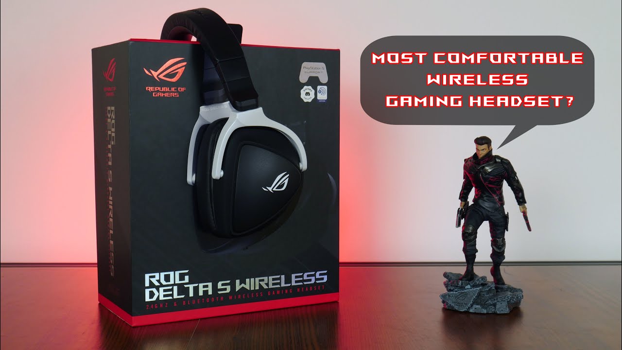 ASUS ROG Delta S Wireless Review - Most Comfortable Wireless Gaming Headset?