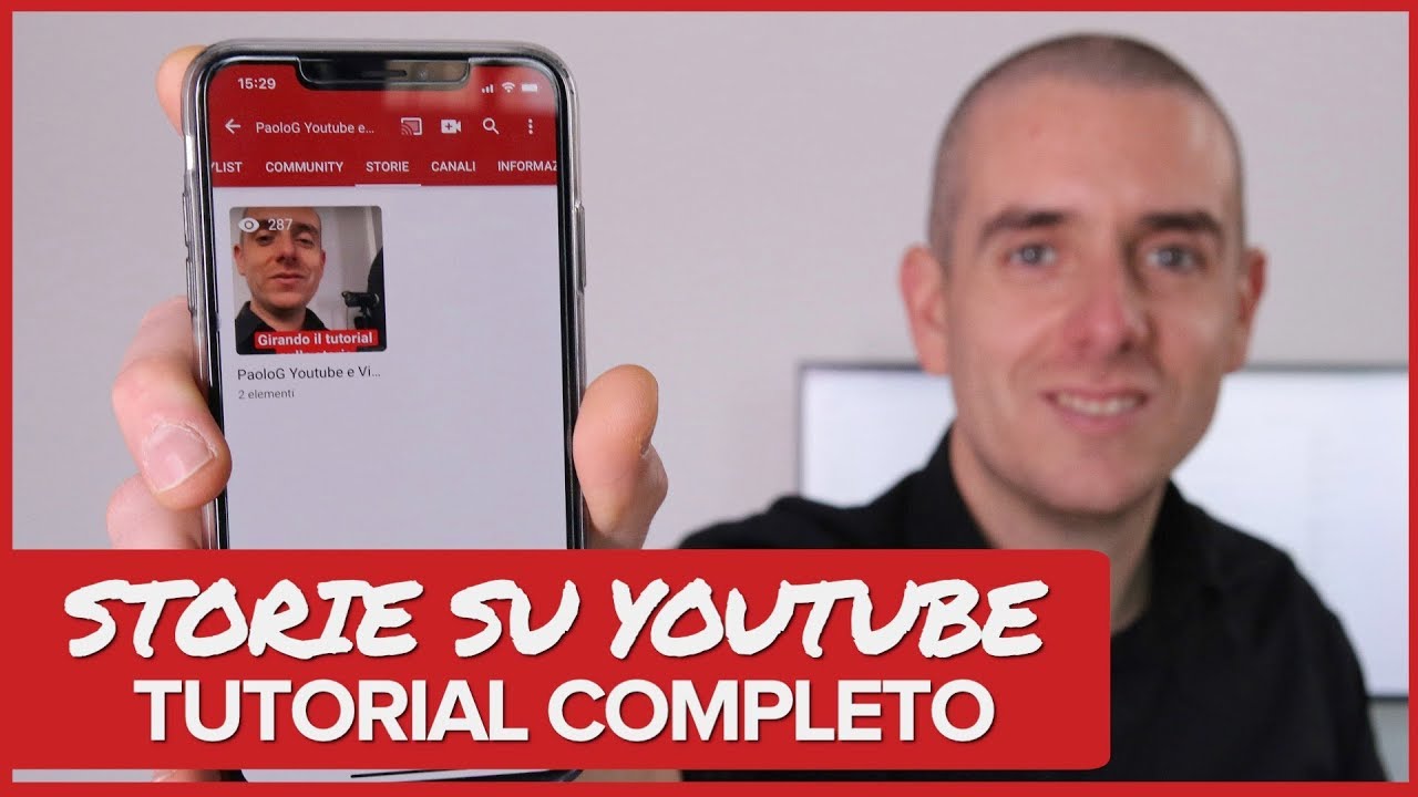 Storie Su Youtube - Tutorial Completo
