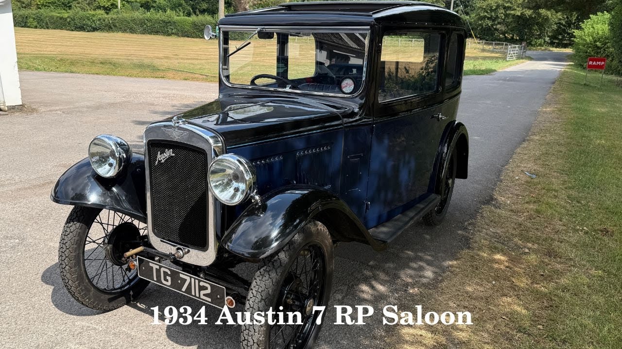 NOW SOLD - 1934 Austin 7 'RP' Saloon with Robin Lawton Vintage & Classic Cars