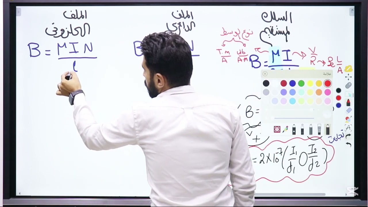 ملخص قوانين كثافة الفيض#الفصل_الثاني