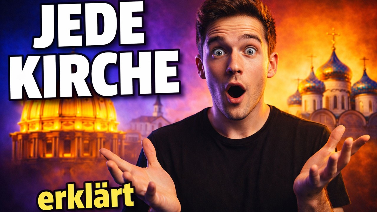 Jede christliche Konfession erklärt (in einem Video)