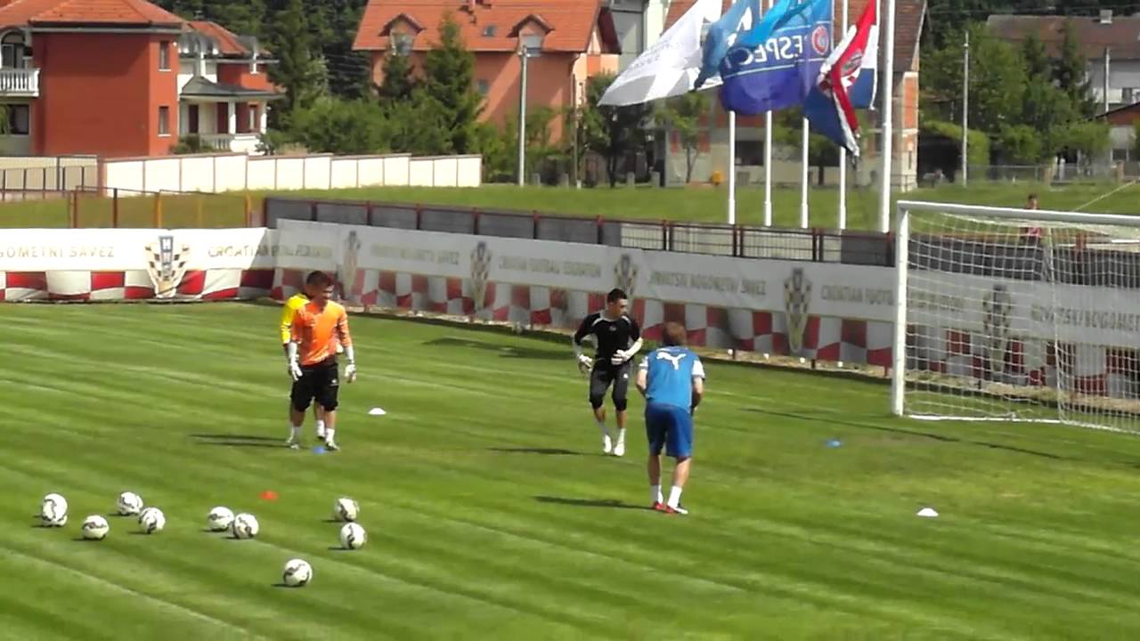 Patrick Foletti - Switzerland national football team -  Goalkeeper training - GK PAST