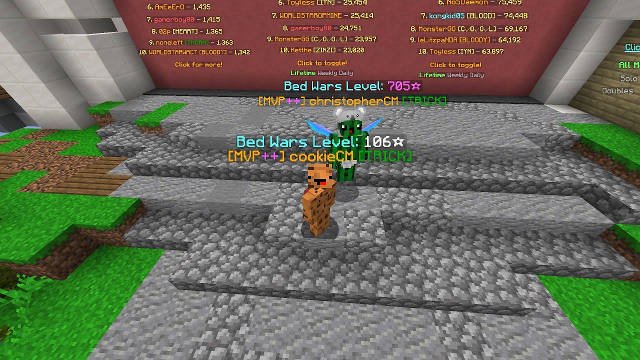 100 ⭐ Block Clutch Montage | Hypixel Bedwars