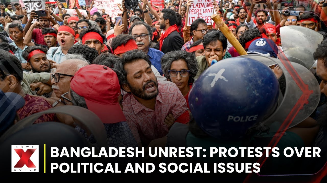 Protests Erupt in Bangladesh Amid Political Transition and Social Issues |    NewsX World