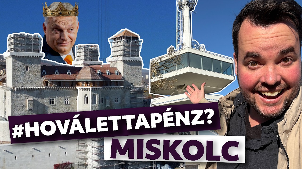 Döbbenet: ilyen most a Diósgyőri vár és Miskolc a milliárdos támogatások után #hoválettapénz 6.rész