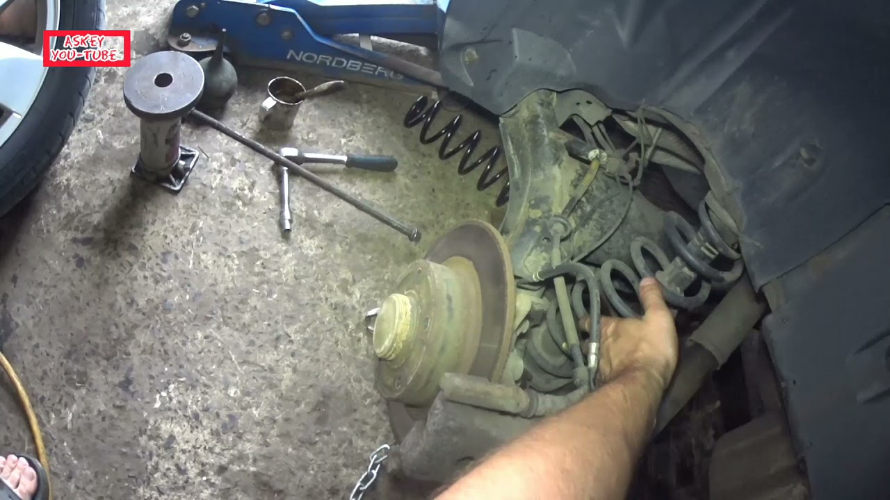✅✌🎥🛠👍 Renault Megane III замена задних  пружин.