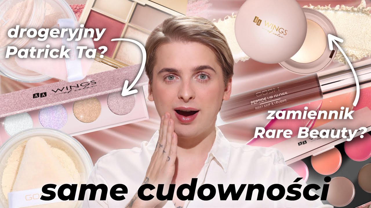 Drogeryjne CUDA od GOSH i AA Wings of Color! Czy to są zamienniki Rare, Rhode, Hudy i Patrick Ta?