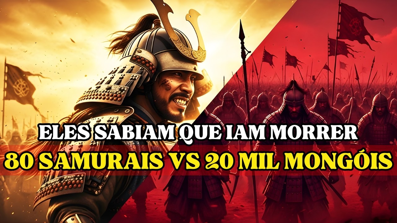 BATALHA DE TSUSHIMA: 80 SAMURAIS CONTRA 20.000 MONGÓIS — O MASSACRE QUE QUASE DESTRUIU O JAPÃO