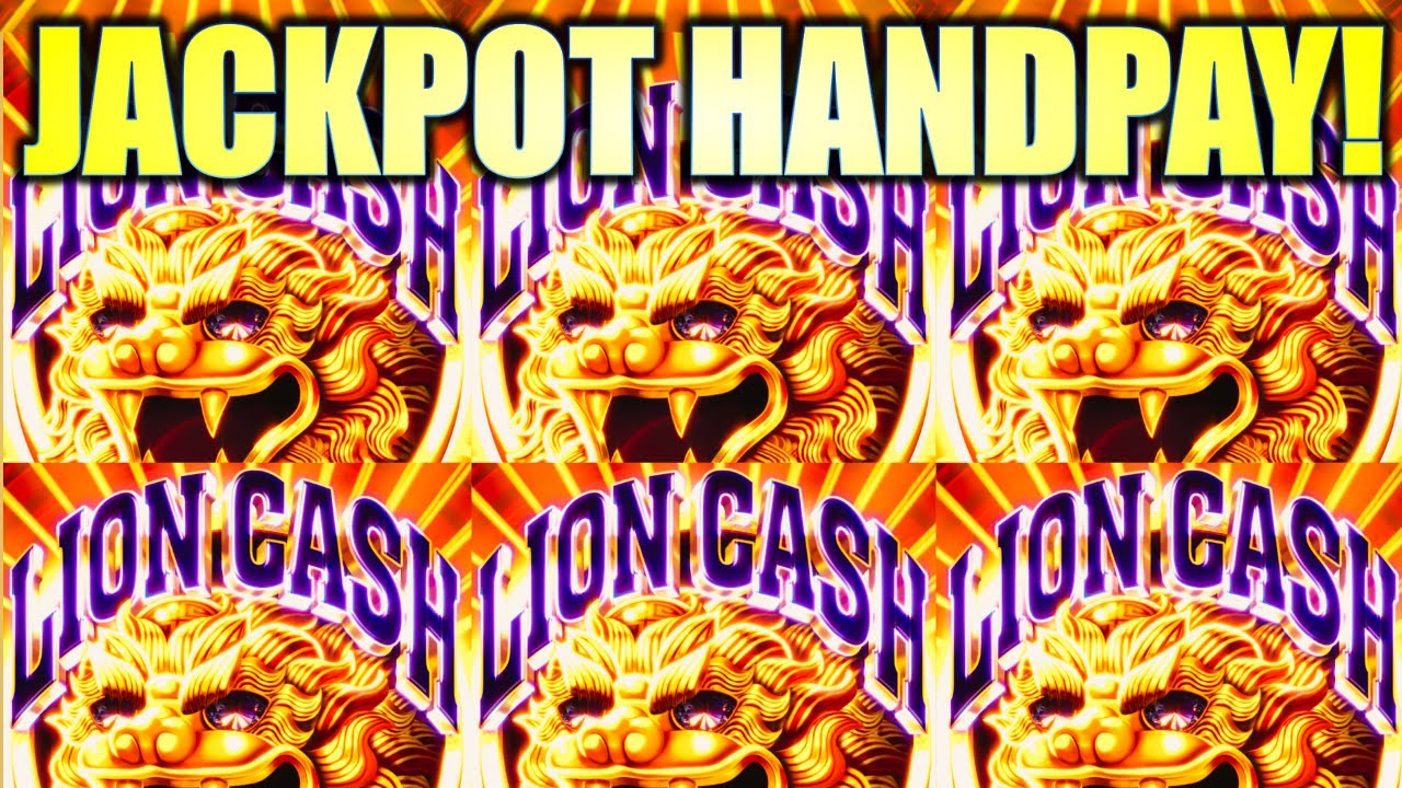 ★JACKPOT HANDPAY!★ NEW! LION CASH SLOT WAS AWESOME! Slot Machine @PEPPERMILL CASINO (AGS)