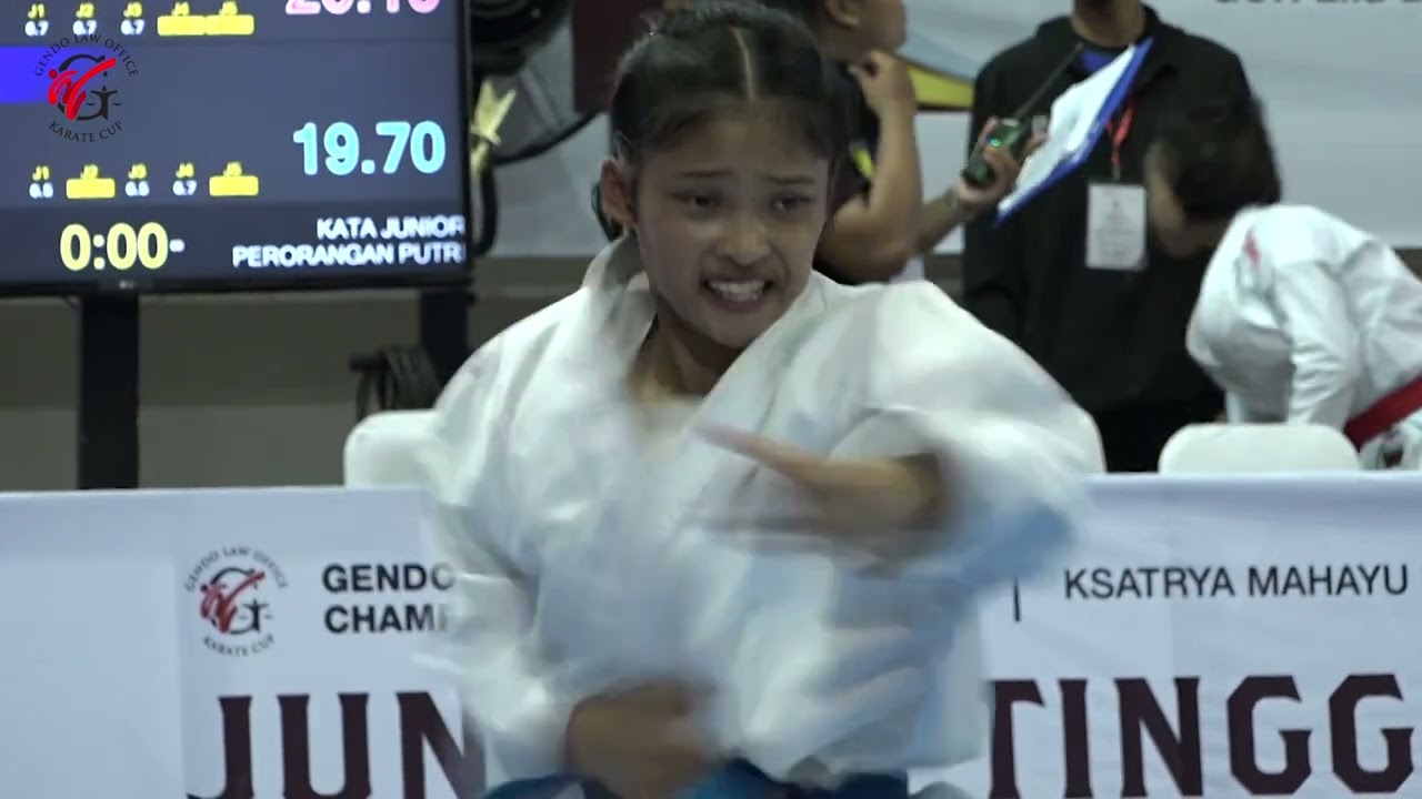 JUNIOR KATA PERORANGAN PUTRI (GLO KARATE CUP 2024)