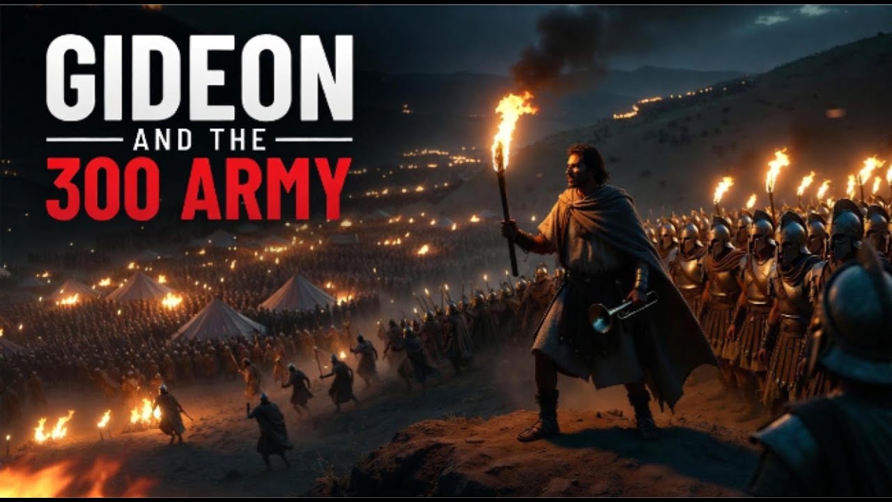 Gideon and the 300 Army – When God Used the Few to Defeat the Many | Animated Bible Story