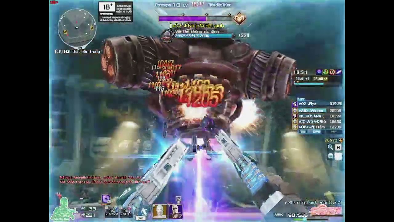CF P90 | Frenzy Quickdraw ( P90 Xanh 3-3 Hồi Sạc )