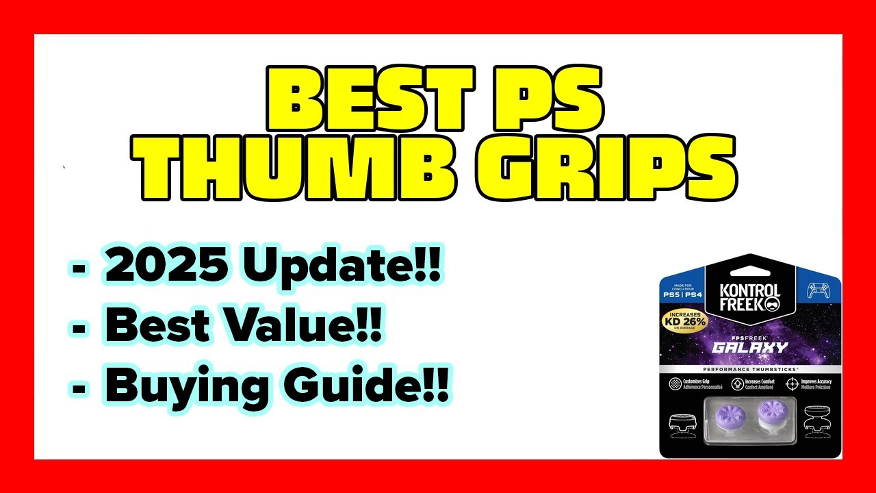 🔥TOP 7 Best PS4 Thumb Grips 2025🔥 Best PS4 Thumb Grips on Amazon 🔥 Upgrade Now