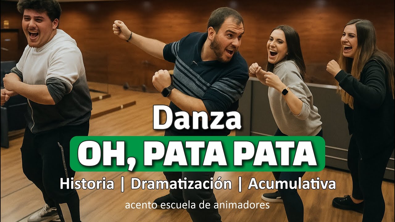 Danza 𝑶𝑯, 𝑷𝑨𝑻𝑨 𝑷𝑨𝑻𝑨. Baile Recreativo | Dinámica de Animación de Grupo | Canción de Campamento