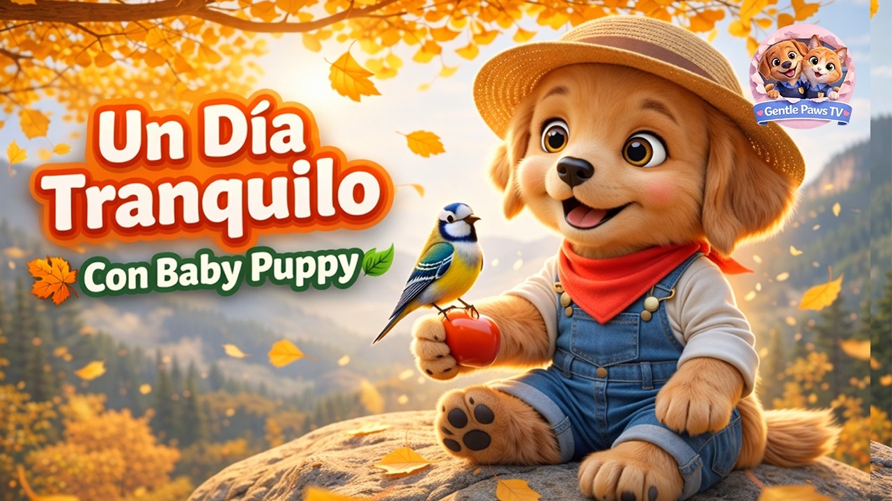 Dulce Animación de Perritos | Video Relajante con Baby Puppy